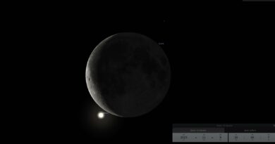 Occultation de Vénus par la Lune